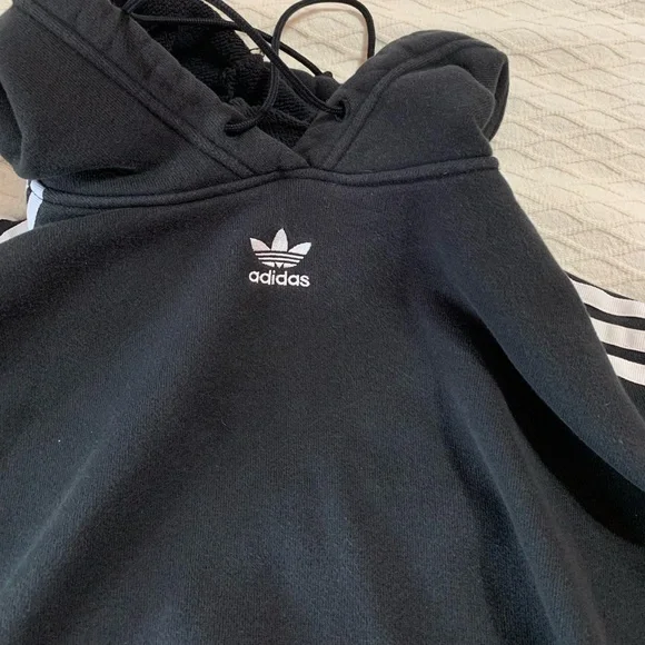 Adidas Crop Hoodie - Picture 2 of 7